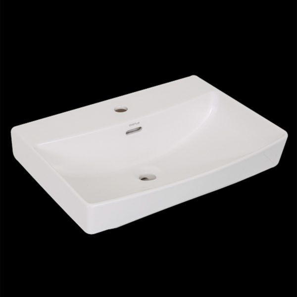 St.Clair Semi-Recessed Vessel Sink Single Hole Faucet Drilling